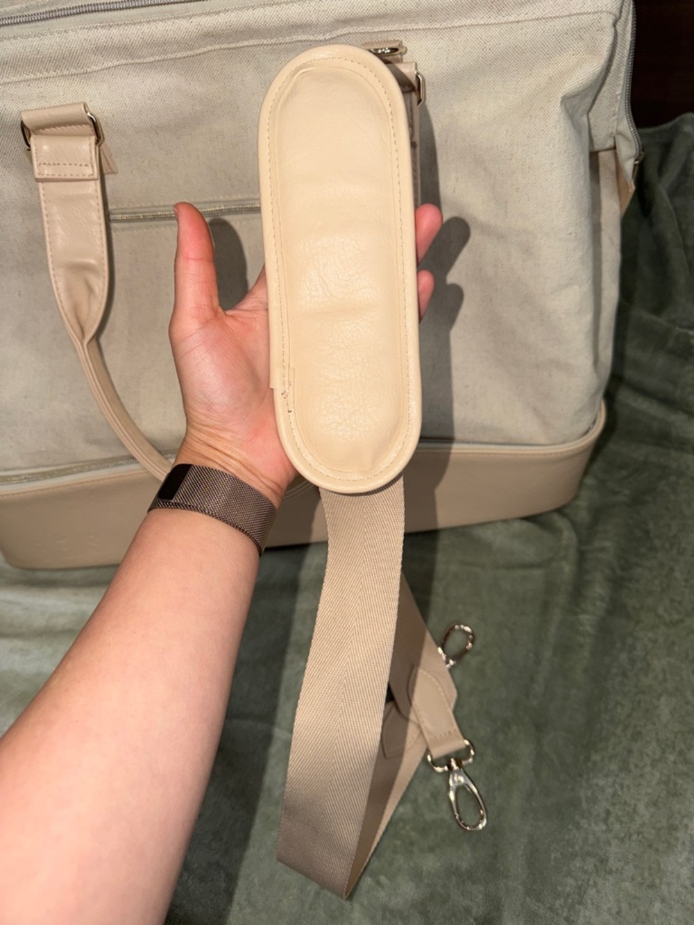 BEIS The Weekender in Beige - Picture 9 of 9